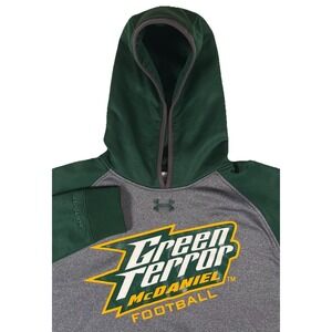 Under Armour Storm McDaniel College Green Terror Football‎ Sweatshirt Men's Med